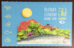 Iceland 2016 Nordic Cuisine Vegetables Fish MNH - Unused Stamps