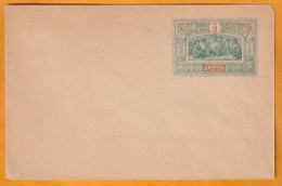 1893 1894 - OBOCK -  Entier Postal Enveloppe 11.5 X 7.5 Cm Type Guerriers - 5 Centimes - Nuovi