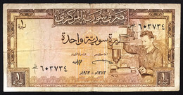 Siria Syria 1 Pound 1963 Lotto.4046 - Syria
