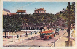 CPA - 11 - NARBONNE - Pont De La Liberté - Boulevard Gambetta - Colorisée - Vieux Véhicules - Narbonne