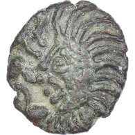 Monnaie, Bellovaques, Bronze Au Coq, Ier Siècle AV JC, TTB, Bronze - Gauloises