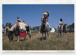 AK 072587 USA - Montana - Crow Indianer - Autres & Non Classés