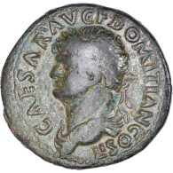 Monnaie, Domitien, Dupondius, AD 73-74, Rome, Rare, TB+, Bronze, RIC:659. - Les Flaviens (69 à 96)