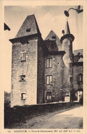 CPA - 19 - UZERCHE - Chateau Pontier - Eglise Et Ecole Supérieure - Uzerche