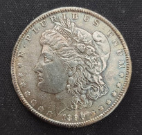 USA 1890 - One .900 Silver Morgan Dollar - KM# 110 - Pr - Colecciones