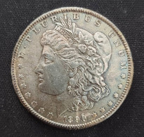 USA 1890 - One .900 Silver Morgan Dollar - KM# 110 - Pr - Collezioni