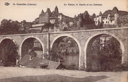 CPA - 19 - UZERCHE - Le Viaduc, Le Moulin Et Le Château - Uzerche