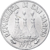 Monnaie, Saint Marin , 2 Lire, 1975, TTB+, Aluminium, KM:41 - San Marino