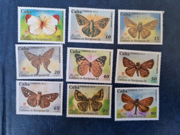 CUBA  NEUF  2014 // MARIPOSAS  // 1er  CHOIX - Unused Stamps