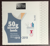 Iceland 2019 Nurses Association Centenary MNH - Unused Stamps
