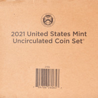 Monnaie, États-Unis, Set 2021 D/P, 2021, U.S. Mint, Coffret BU D/P, FDC - Commemoratives