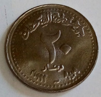 Sudan , 20 Dinars , 1419 (1999 ,  KM 116.1 , UNC , Agouz - Soedan