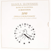 Slovénie, Coffret, 2010, Set 10 Monnaies Euro BU., FDC - Slovénie