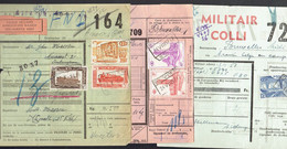 Hman - 3 Bulletins D'expédition St-Vith Vers  Bruxelles 1957 - Anvers 1953 - Militaire Colis 1951 - 1942-1951