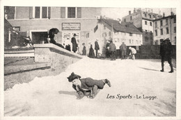 Sport D'hiver * Les Sports * Le Lugge * La Luge * Sport De Neige - Wintersport