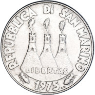 Monnaie, Saint Marin , 50 Lire, 1975, Rome, FDC, TTB, Acier, KM:45 - San Marino