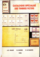 Catalogue Spécialisé Des Timbres Fictifs - Philately And Postal History