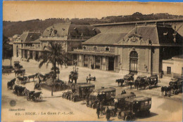 06 - Alpes Maritimes - Nice - La Gare (N9387) - Transport (rail) - Station