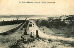 Les Sables D'olonne * Le Lac De Tanchette , Route Des Pins * Promeneurs - Sables D'Olonne