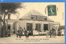17 - Charente Maritime - Ile De Ré - Hotel - Restaurant Des Baleines - Tenu Par Mme Drugeon (N9013) - Ile De Ré