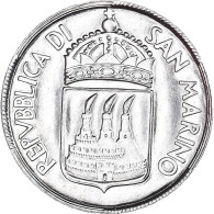 Monnaie, Saint Marin , 5 Lire, 1973, Rome, FDC, SPL, Aluminium, KM:24 - San Marino