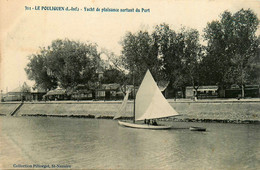 Le Pouliguen * Un Yacht De Plaisance Sortant Du Port * Bateau Voile Voilier - Le Pouliguen