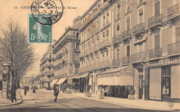 CPA 38 GRENOBLE BOULEVARD DE BONNE / COMMERCES - Grenoble