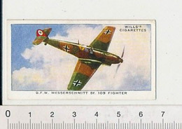 BFW Messerschmitt BF109 Fighter Avion Plane Aviation 88/7 - Wills