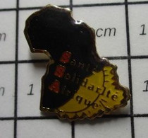 911c Pin's Pins / Beau Et Rare / THEME : MEDICAL / SANTE SOLIDARITE AFRIQUE - Médical