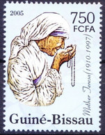 Mother Teresa Nobel Peace Winner, Guinea Bissau 2005 MNH - Mutter Teresa