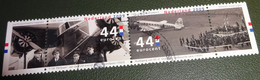 Nederland - NVPH - 2678 En 2679 - 2009 - Gebruikt - Cancelled - Luchtvaart - F-18 Pelikaan - DC2 Uiver - Tabs - Used Stamps