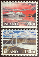Iceland 1993 Bridges MNH - Unused Stamps