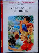 Paul Berna - Millionnaires En Herbe - Rouge Et Or Souveraine - ( 1958 ) . - Bibliotheque Rouge Et Or