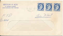 Canada Cover Sent To Denmark 13-12-1960 - Luchtpost