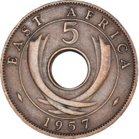 Monnaie, Afrique Orientale, 5 Cents, 1957, TTB, Bronze, KM:37 - British Colony