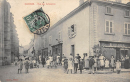 CPA 69 FLEURIE RUE DES LABOUROUS / COMMERCES - Andere & Zonder Classificatie