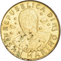 Monnaie, Saint Marin , 200 Lire, 1996, TB, Bronze-Aluminium, KM:356 - San Marino