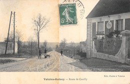 CPA 77 VOISIN QUINCY ROUTE DE COUILLY - Other & Unclassified