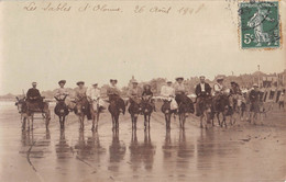 CPA 85 LES SABLES D'OLONNE CARTE PHOTO SITUEE AU DEVANT DE LA CPA 1908 - Sables D'Olonne