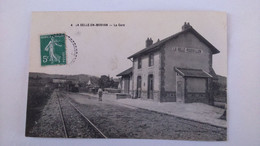Carte Postale ( AB18 ) Ancienne La Selle En Morvan , La Gare ( JE PRECISE PAIEMENT UNIQUEMENT PAR CHEQUE ) - Otros & Sin Clasificación
