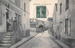 CPA 95 NERVILLE LA GRANDE RUE / TABAC - Other & Unclassified