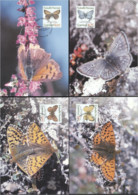 Greenland, 1997, Butterfly, 4maximum - Cartoline Maximum