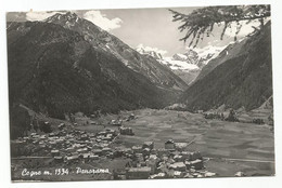 AC1063 Cogne (Aosta) - Panorama Del Paese / Viaggiata 1954 - Otros & Sin Clasificación