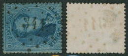 Médaillon Dentelé - N°15 Obl Pt 344 (Lp 344) "Sweveghem". Rare ! - 1863-1864 Medaillons (13/16)