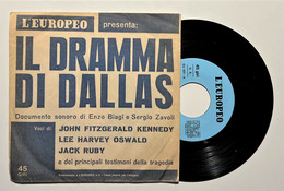 Disco Musicale 45 Giri - L'Europeo - Il Dramma Di Dallas - Anni '70 - Collezioni