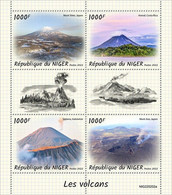 2022-05- NIGER - VOLCANOES                     4V    MNH** - Volcans