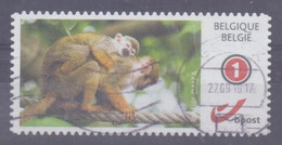 België - Duostamp - Pairi Daiza - Aapjes - Monkeys - Usados