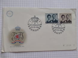 FDC - Avènement De S.A.R. Le Grand Duc N°31139 - Luxembourg 11-11-1964 - Briefe U. Dokumente