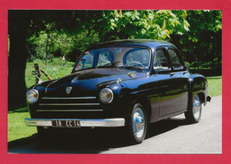 BELLE REPRODUCTION D'APRES UNE PHOTO ORIGINALE - RENAULT FRÉGATE IMMATRICULÉE DANS LE CALVADOS ( 14 ) - Automobile