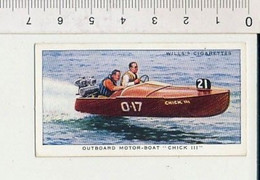 Outboard Motor-Boat Chick III Canot à Moteur Bateau Hors-Bord 88/8 - Wills